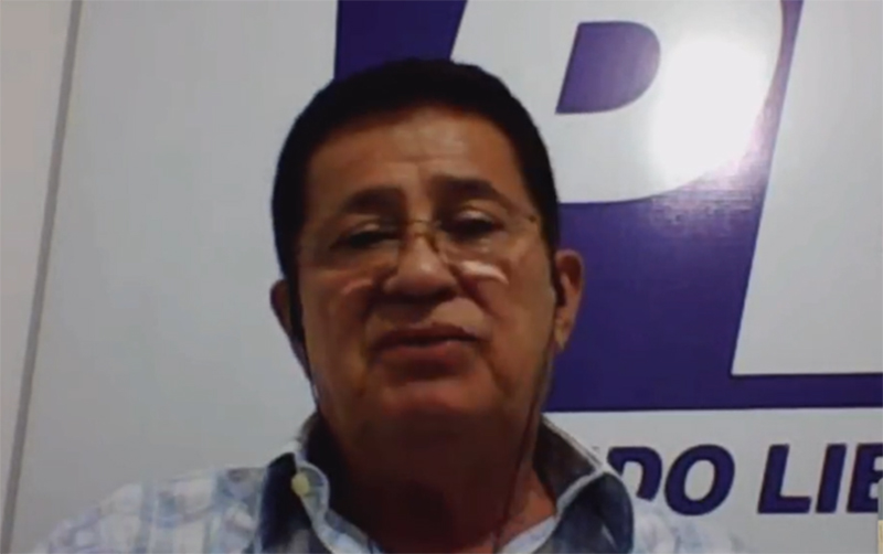 Alfredo Nascimento diz que prioridade na coligação é para o candidato do PL (Foto: Facebook/Reprodução)