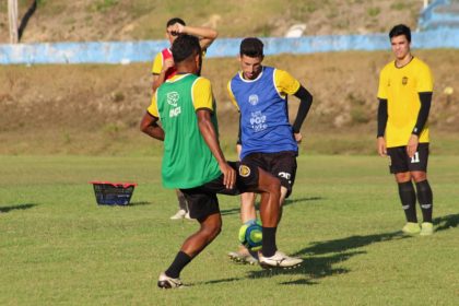 Amazonas treina para enfrentar o Lagarto valendo vaga nas quartas de finais (Foto: Jadison Sampaio/Amazonas)