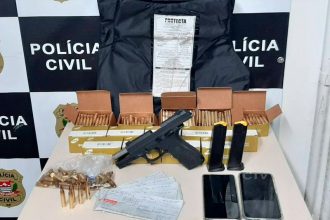 armas e munições iam ser vendidas ao PCC