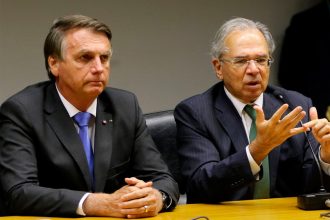 Bolsonaro e Paulo Guedes