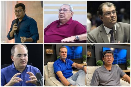 Seis dos oito candidatos ao governo divulgaram propaganda nesta sexta (Fotos: ATUAL)