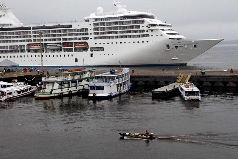 Navios de cruzeiro começam a chegar em outubro a Manaus (Foto: Manauscult/Divulgação)