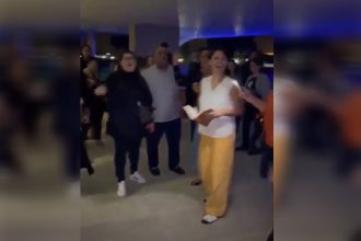 Michelle Bolsonaro comanda orações e louvores no Palácio do Planalto (Foto: YouTube/Reprodução)