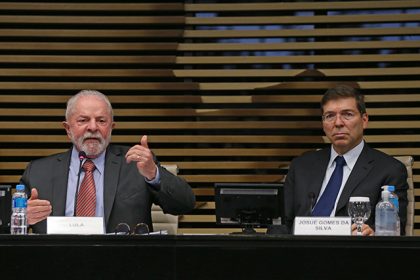 Lula participou de evento com empresários (Foto: Ayrton Vignola/Fiesp)