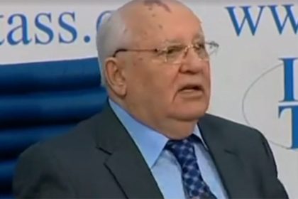 Mikhail Gorbatchov fopi o último grande líder soviético (Foto: YouTube/Reprodução)