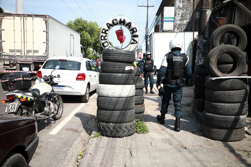 obstrução de calçadas