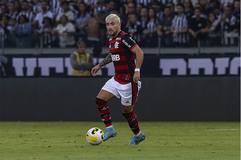 Arrascaeta marcou o gol da vitória rubro-negra (Foto: Marcelo Cortes/Flamengo)
