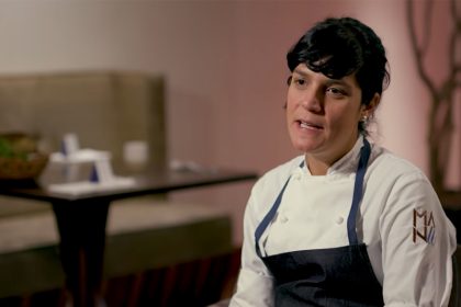 Chef Manuella Buffara comanda o restaurante Manu em Curitiba (Foto: YouTube/Reprodução)