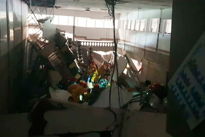 desabamento em são paulo