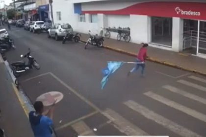 Homem atira na ex-mulher, mas ela escapa ilesa (Foto: Redes sociais/Reprodução)