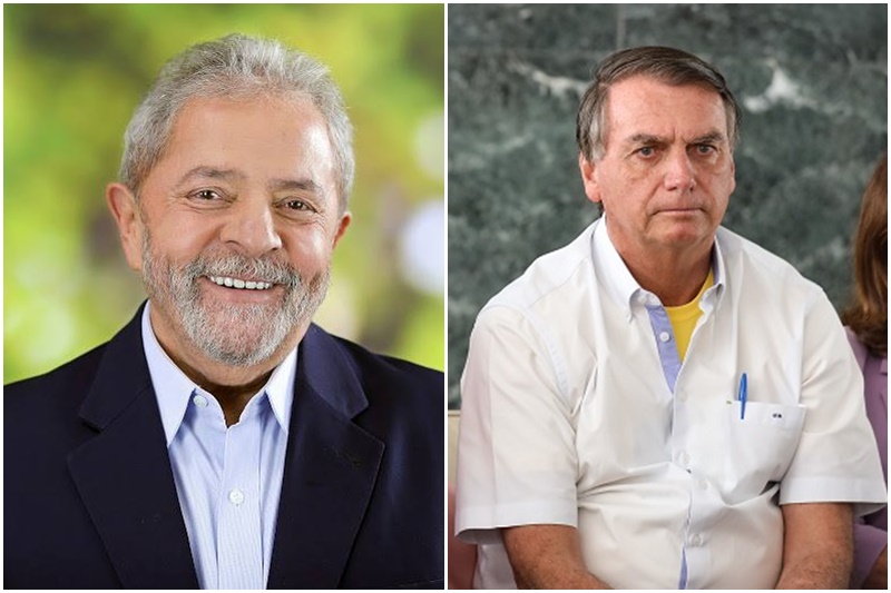 Lula e Bolsonaro lideram pesquisa da Data Poder (Fotos: Ricardo Stuckert e Alan Santos)