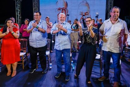 Comício de Lula em Manaus