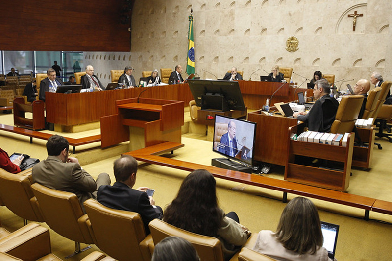 Plenário do STF: ministros decidem sobre piso nacional da enfermagem (Foto: Nelson Jr./SCO/STF)