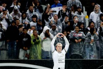 Roger Guedes marcou na vitória do Corinthians (Foto: Rodrigo Coca /Agência Corinthians)