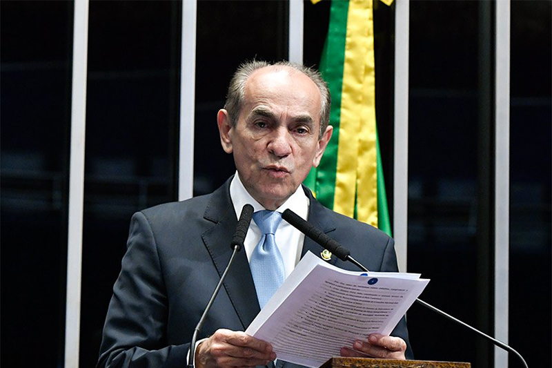 Senador Marcelo Castro é o relator do projeto de Orçamento (Foto: Geraldo Magela/Agência Senado)
