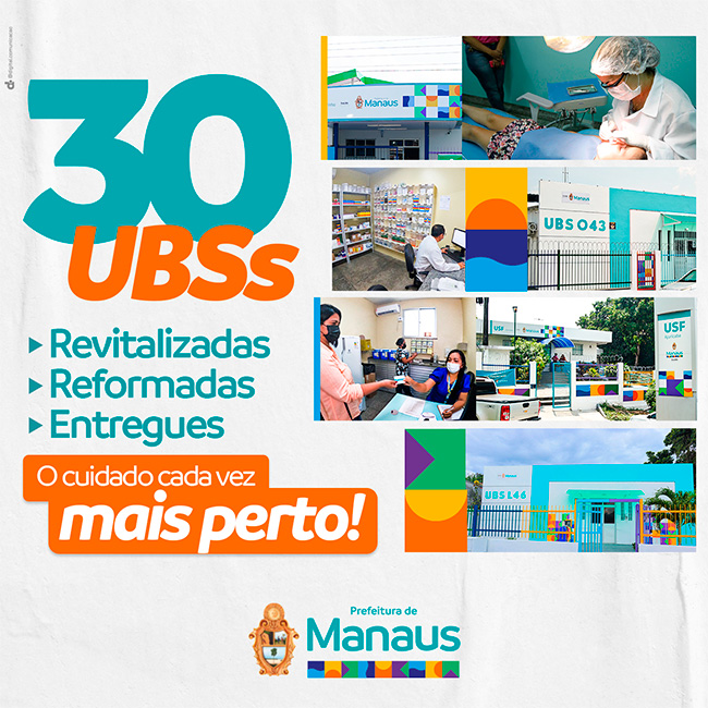 UBSs Prefeitura de Manaus