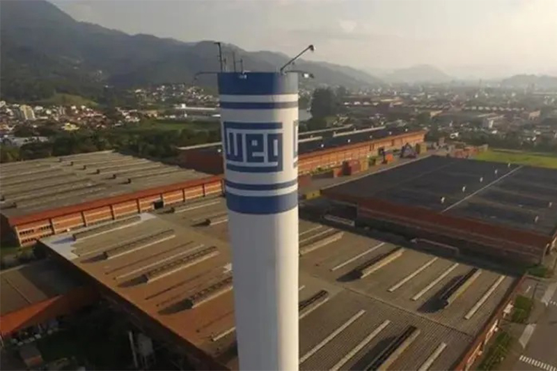 Fabrica da weg em Jaraguá do sul: herança bilionária (Foto: Weg/Divulgação)