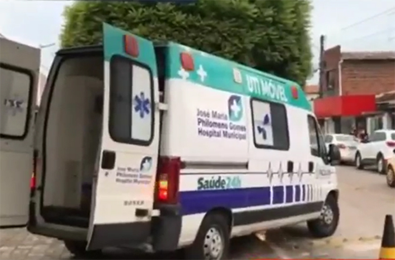Bebê foi socorrido e levado ao hospital de Pacajus, mas não resistiu (Foto: YouTube/Reprodução)