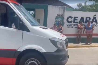 Escola alvo do ataque é referência em boa educação no Ceará (Foto: G1/YouTube/Reprodução)