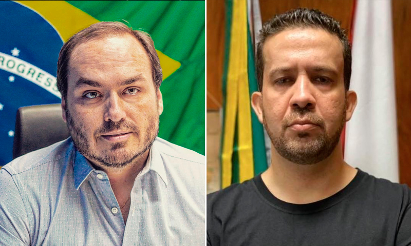 Carlos Bolsonaro e André Janones