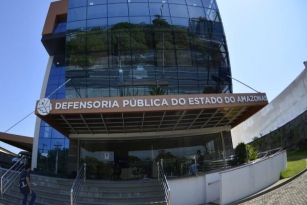 Fachada do DPE/AM (Foto: Divulgação/Ascom)