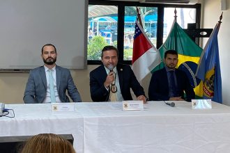 Delegados da PF detalharam esquema de pirâmide em Manaus (Foto: Murilo Rodrigues-ATUAL)