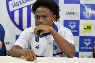 Igor Cardoso registrou denúncia de injúria racial e disse que quer esquecer (Foto: Lucas Marinho/São Raimundo)
