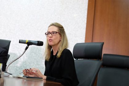 Ministra Maria Claudia Bucchianeri suspendeu direitos de resposta (Foto: TRE-DF/Divulgação)