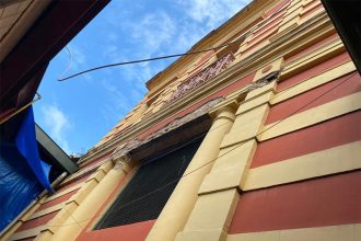 Fachada do Mercado Adolpho Lisboa: arquitetura histórica (Foto: Implurb/Divulgação)