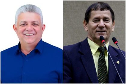 Os ex-vereadores Alonso Oliveira e Roberto Sabino assumem mandatos na Câmara de Manaus (Fotos Divulgação e Robervaldo Rocha)