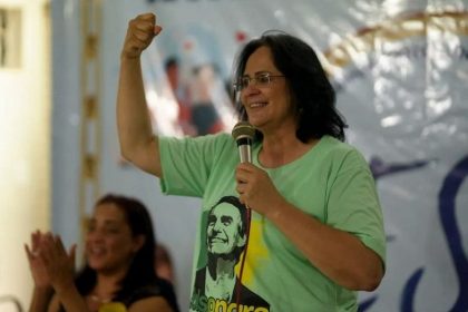 Ex-ministra da Mulher do governo Bolsonaro, Damares Alves foi eleita senadora pelo Distrito Federal (Foto: Agência Senado)