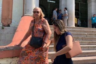 Falta de acessibilidade dificultou a mobilidade da aposentada Aldaci de Paiva (Foto: Reprodução/ATUAL)