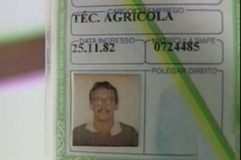 O técnico agrícola foi assassinado em junho de 2001 quando voltava de uma visita ao presídio onde o filho cumpria pena (Foto: Reprodução/Globoplay)