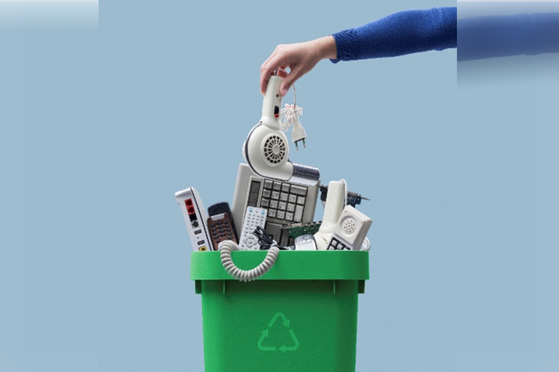 Consumidor pode levar aparelhos eletroeletrônicos em ponto de coleta (Foto: Abree/Divulgação)