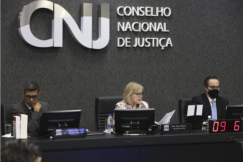 CNJ é presidido pela ministra Rosa Weber, também presidente do STF (Foto: Luiz Silveira/Agência CNJ)