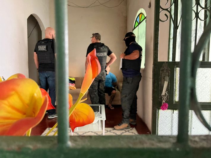 Kzam foi preso no Jorge Teixeira, zona leste de Manaus (Foto: Divulgação/PC-AM)