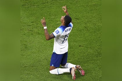 Rashford marcou dois gols na vitória da Inglaterra (Foto: Reprodução/Twitter/@fifaworldcup_pt)