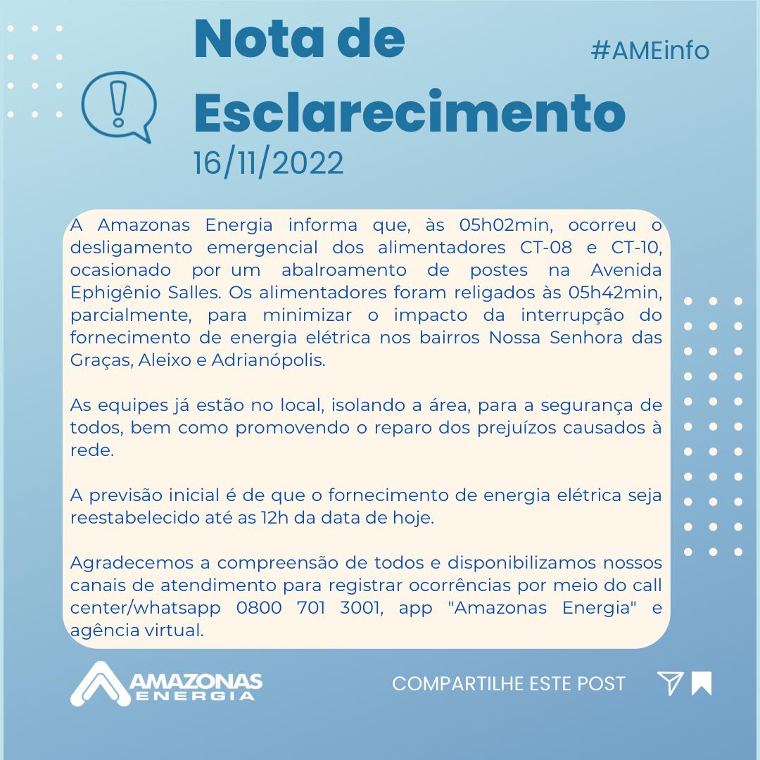 nota amazonas energia