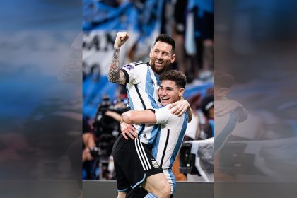 Messi foi decisivo na Vitória e classificação da Argentina (Foto: Reprodução/Twitter/@fifaworldcup_pt)
