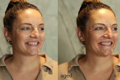 Programa de computador envelhece atriz sem precisar de maquiagem (Foto: Youtube/DisneyResearchHub)