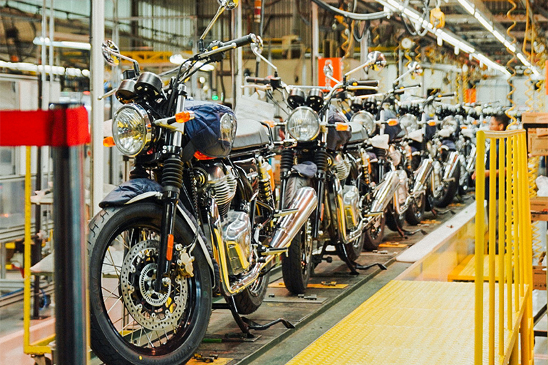 Royal Enfiel começa a fabricar motos nas instalações da Dafra (Foto: Royal Enfield/Divulgação)