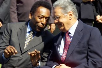 Pelé e FHC