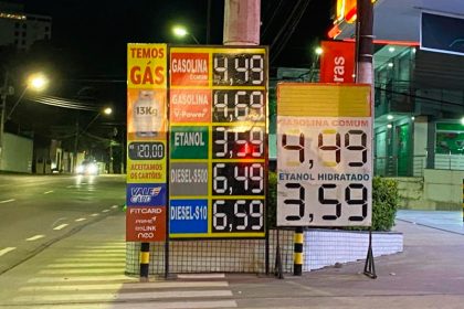 preços dos combustíveis em Manaus em 22 12 2022