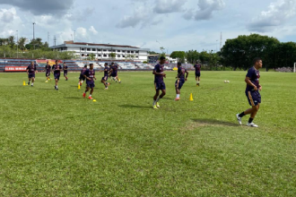 Treino do Fast Clube para a Taça São Paulo (Foto: Murilo Rodrigues/ATUAL)