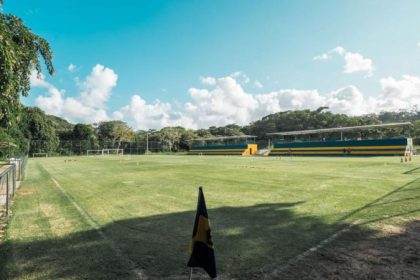 Um dos campos do centro de treinamento do Retrô, onde o Amazonas vai realizar a pré-temporada (Foto: Divulgação)