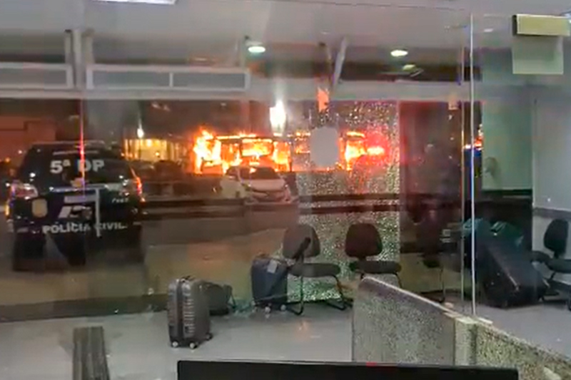 Vandalismo em Brasilia