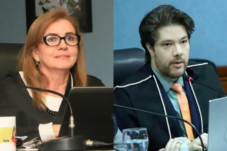 Yara Lins e Luis Fabian