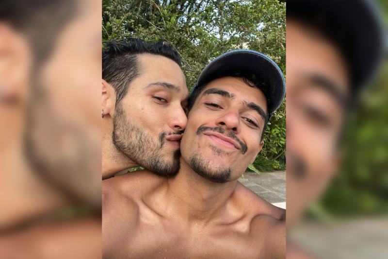 Filho do ator Antonio Fagundes, Bruno Fagundes assume namoro com Igor  Fernandez