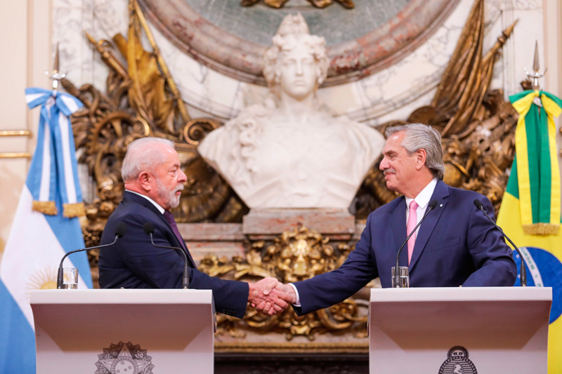 Lula e Alberto Fernandez