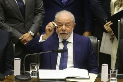 Lula no Congresso Nacional para posse
